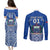 Custom Samoa Rugby Couples Matching Puletasi Dress and Long Sleeve Button Shirts Manu Samoa Go 2023 World Cup - Wonder Print Shop