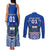 Custom Samoa Rugby Couples Matching Tank Maxi Dress and Long Sleeve Button Shirts Manu Samoa Go 2023 World Cup - Wonder Print Shop