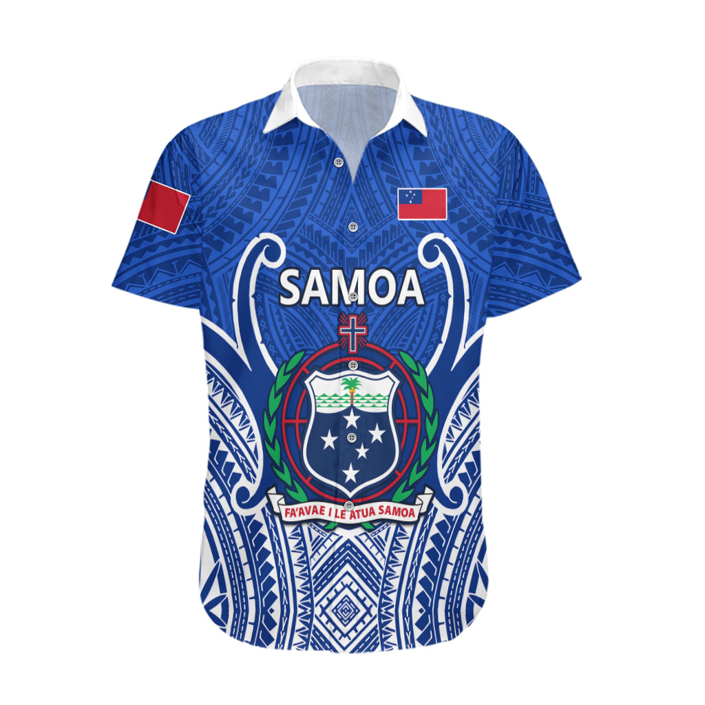 Custom Samoa Rugby Hawaiian Shirt Manu Samoa Go 2023 World Cup - Wonder Print Shop