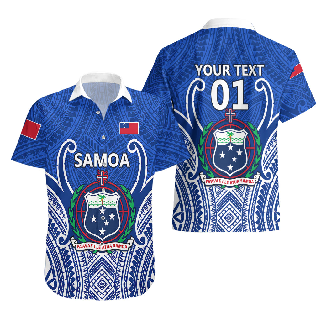 Custom Samoa Rugby Hawaiian Shirt Manu Samoa Go 2023 World Cup - Wonder Print Shop