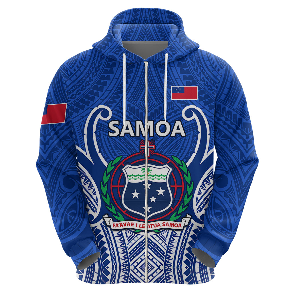Custom Samoa Rugby Hoodie Manu Samoa Go 2023 World Cup - Wonder Print Shop