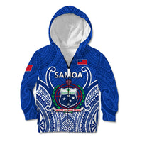 Custom Samoa Rugby Kid Hoodie Manu Samoa Go 2023 World Cup - Wonder Print Shop