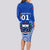 Custom Samoa Rugby Long Sleeve Bodycon Dress Manu Samoa Go 2023 World Cup - Wonder Print Shop