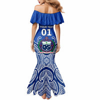 Custom Samoa Rugby Mermaid Dress Manu Samoa Go 2023 World Cup - Wonder Print Shop