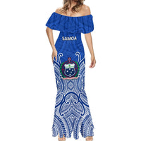 Custom Samoa Rugby Mermaid Dress Manu Samoa Go 2023 World Cup - Wonder Print Shop