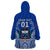 Custom Samoa Rugby Wearable Blanket Hoodie Manu Samoa Go 2023 World Cup - Wonder Print Shop