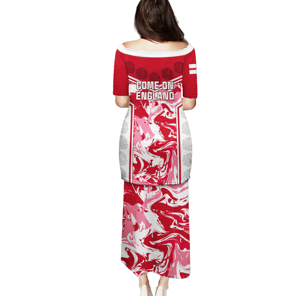 England Rugby Puletasi The Red Rose Come On 2023 World Cup - Wonder Print Shop