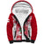 England Rugby Sherpa Hoodie The Red Rose Come On 2023 World Cup - Wonder Print Shop