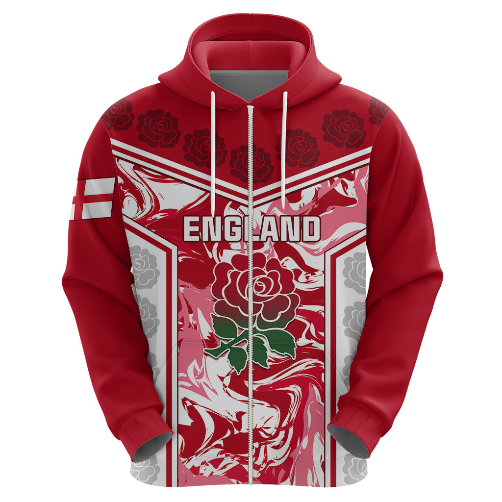 Custom England Rugby Hoodie The Red Rose Come On 2023 World Cup - Wonder Print Shop