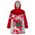 Custom England Rugby Wearable Blanket Hoodie The Red Rose Come On 2023 World Cup - Wonder Print Shop