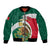 Personalised Mexico Independence Day Bomber Jacket Mexican Aztec Pattern - Wonder Print Shop