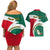 Personalised Mexico Independence Day Couples Matching Off Shoulder Short Dress and Hawaiian Shirt Mexican Aztec Pattern - Wonder Print Shop