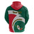 Personalised Mexico Independence Day Hoodie Mexican Aztec Pattern - Wonder Print Shop