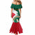 Personalised Mexico Independence Day Mermaid Dress Mexican Aztec Pattern - Wonder Print Shop