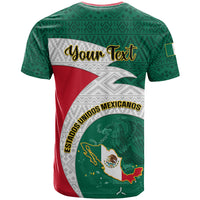 Personalised Mexico Independence Day T Shirt Mexican Aztec Pattern - Wonder Print Shop