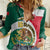 Personalised Mexico Independence Day Women Casual Shirt Mexican Aztec Pattern - Wonder Print Shop