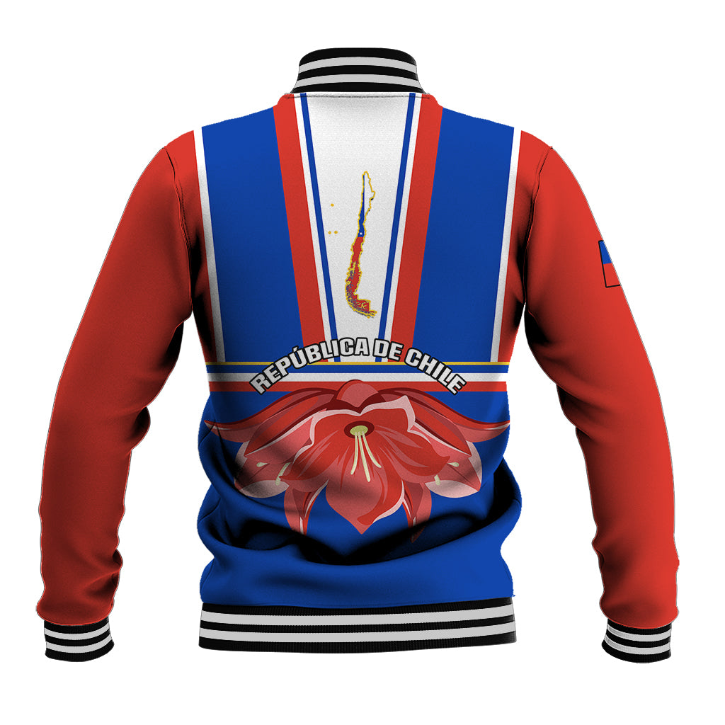 Chile Independence Day Baseball Jacket Chilean Bellflower - Wonder Print Shop