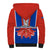 Chile Independence Day Sherpa Hoodie Chilean Bellflower - Wonder Print Shop
