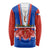 Personalised Chile Independence Day Long Sleeve Shirt Chilean Bellflower LT01