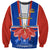 Personalised Chile Independence Day Sweatshirt Chilean Bellflower - Wonder Print Shop