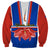 Personalised Chile Independence Day Sweatshirt Chilean Bellflower - Wonder Print Shop