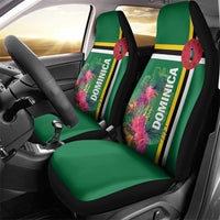 Dominica Car Seat Cover Waitukubuli Tropical Flower - Wonder Print Shop
