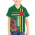 Personalized Dominica Kid Hawaiian Shirt Waitukubuli Tropical Flower - Wonder Print Shop
