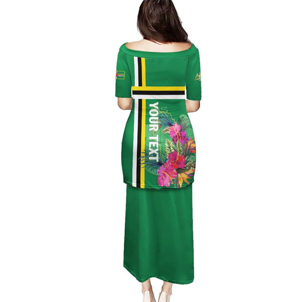 Personalized Dominica Puletasi Waitukubuli Tropical Flower - Wonder Print Shop