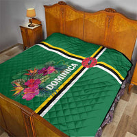Dominica Quilt Waitukubuli Tropical Flower - Wonder Print Shop