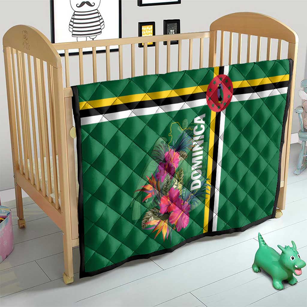 Dominica Quilt Waitukubuli Tropical Flower - Wonder Print Shop