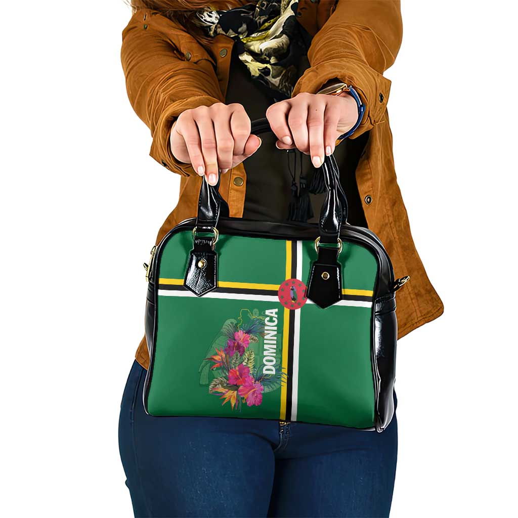 Dominica Shoulder Handbag Waitukubuli Tropical Flower