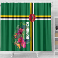 Dominica Shower Curtain Waitukubuli Tropical Flower