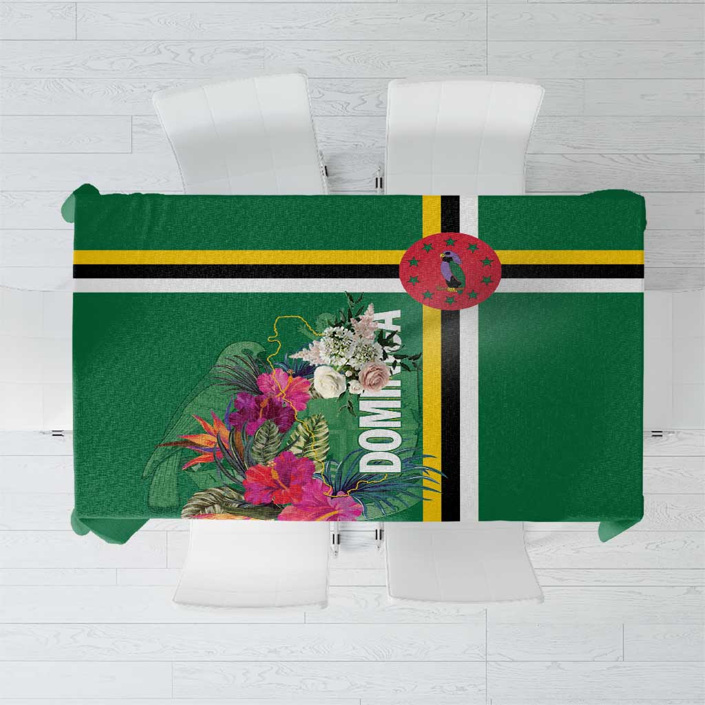 Dominica Tablecloth Waitukubuli Tropical Flower - Wonder Print Shop