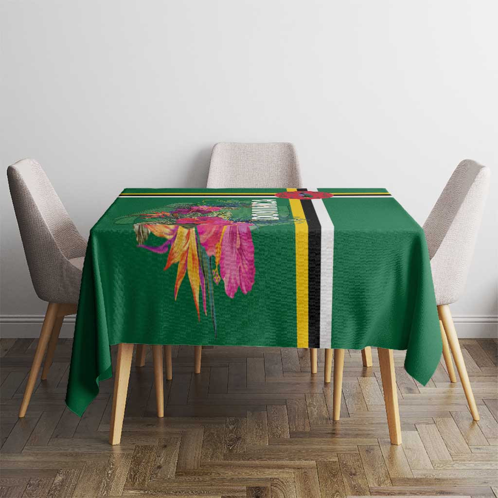 Dominica Tablecloth Waitukubuli Tropical Flower - Wonder Print Shop