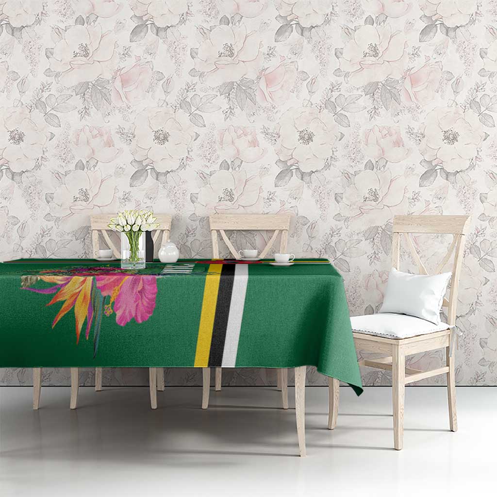 Dominica Tablecloth Waitukubuli Tropical Flower - Wonder Print Shop