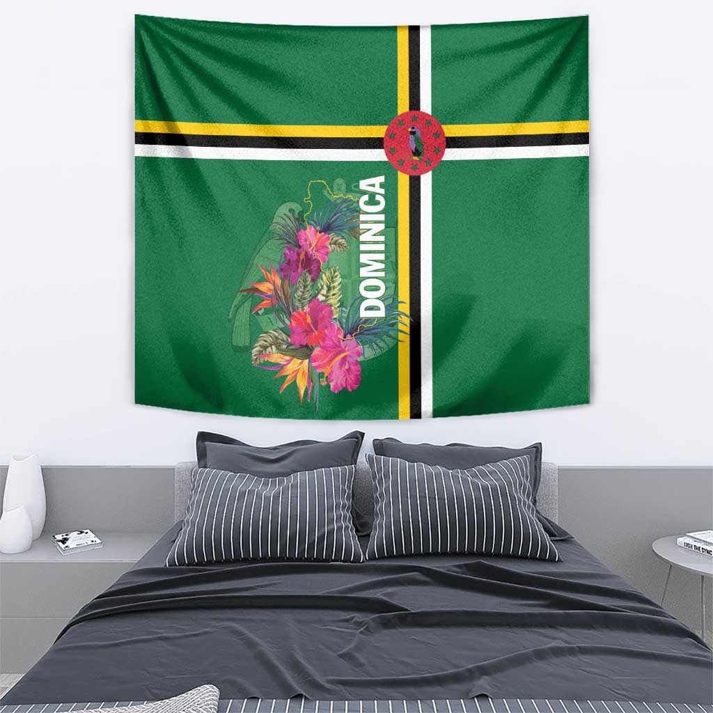 Dominica Tapestry Waitukubuli Tropical Flower - Wonder Print Shop