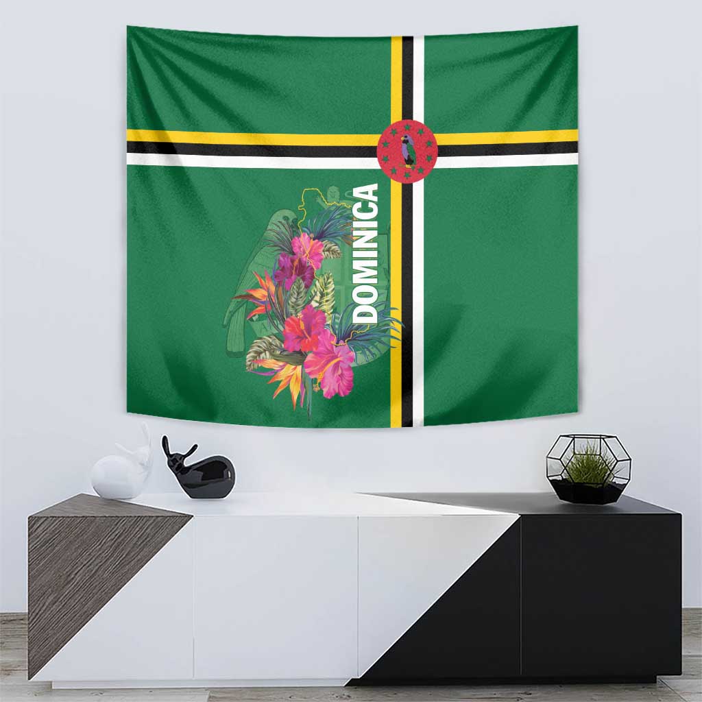 Dominica Tapestry Waitukubuli Tropical Flower - Wonder Print Shop