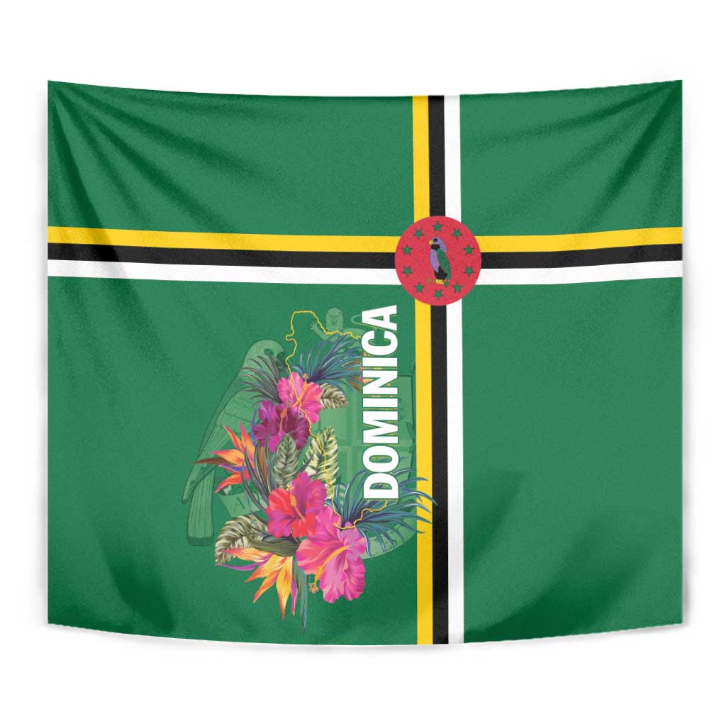 Dominica Tapestry Waitukubuli Tropical Flower - Wonder Print Shop