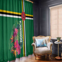 Dominica Window Curtain Waitukubuli Tropical Flower - Wonder Print Shop