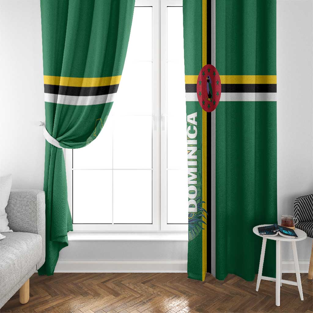 Dominica Window Curtain Waitukubuli Tropical Flower - Wonder Print Shop