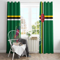 Dominica Window Curtain Waitukubuli Tropical Flower - Wonder Print Shop
