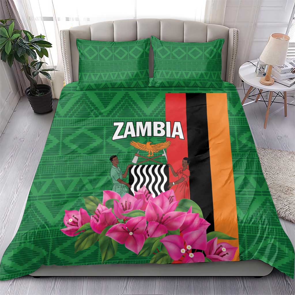 Zambia Bedding Set Icitungu ca Zambia Bougainvillea - Wonder Print Shop
