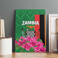 Zambia Canvas Wall Art Icitungu ca Zambia Bougainvillea - Wonder Print Shop