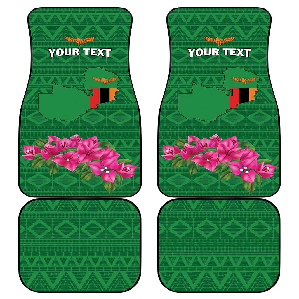 Zambia Car Mats Icitungu ca Zambia Bougainvillea - Wonder Print Shop