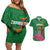 Personalized Zambia Couples Matching Off Shoulder Short Dress and Hawaiian Shirt Icitungu ca Zambia Bougainvillea - Wonder Print Shop