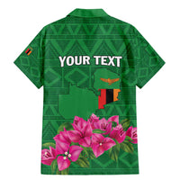 Personalized Zambia Family Matching Mermaid Dress and Hawaiian Shirt Icitungu ca Zambia Bougainvillea - Wonder Print Shop