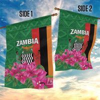 Zambia Garden Flag Icitungu ca Zambia Bougainvillea - Wonder Print Shop