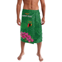 Personalized Zambia Lavalava Icitungu ca Zambia Bougainvillea - Wonder Print Shop