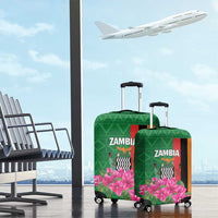 Zambia Luggage Cover Icitungu ca Zambia Bougainvillea - Wonder Print Shop
