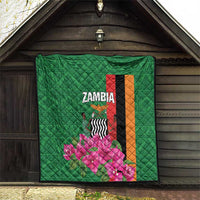 Zambia Quilt Icitungu ca Zambia Bougainvillea - Wonder Print Shop